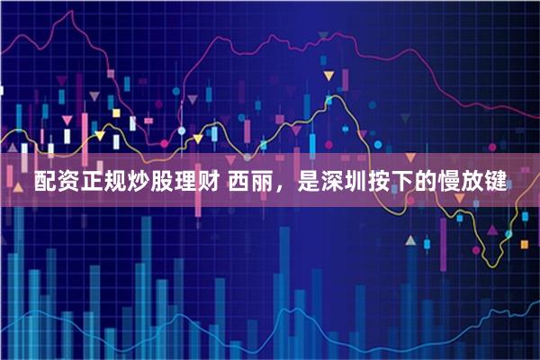 配资正规炒股理财 西丽，是深圳按下的慢放键